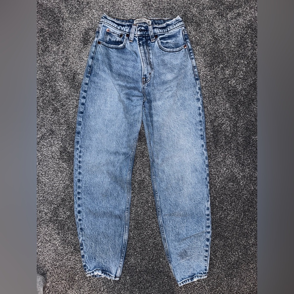 Abercrombie & Fitch Light Blue High Rise Jeans